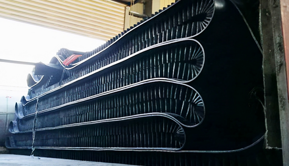 青島擋邊橡膠輸送帶價格，青島輸送帶廠家